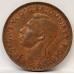 AUSTRALIA 1949 . HALF 1/2 PENNY . NICE STREAKS